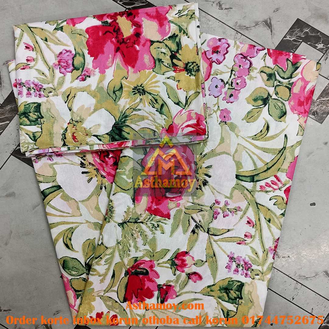 AC,HOME,TEX,King,Size,Bed,Sheet,with,Two,Pillow,Covers,Premium,Quality,100%,Twill,Cotton,Panel,Twill,Tuwel,Digital,Home,Text,Bed,Sheets,Premium,Quality,Double,size,bed,sheet,বেডশীট,বিছানার,চাদর