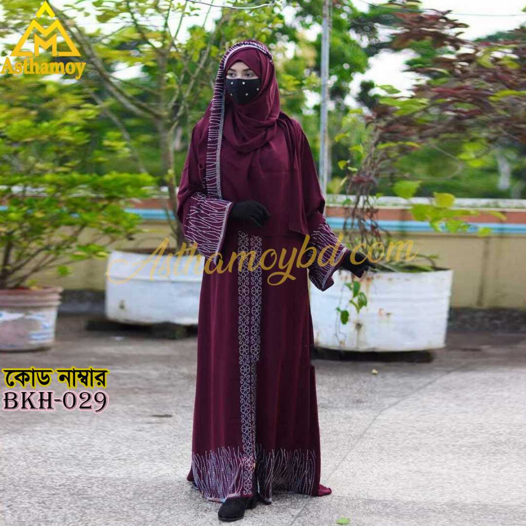 Full,Set,High,Quality,Dubai,Cherry,Fabric,Party,Borka,With,Matching,Hijab,ইসলামিক,পোশাক,হিজাব,ও,বোরকা,কম,দামী,মর্ডান,হিজাব,বোরকা,আরবি,বোরকা,সস্তা,ক্যাজুয়াল কালো,বোরকা