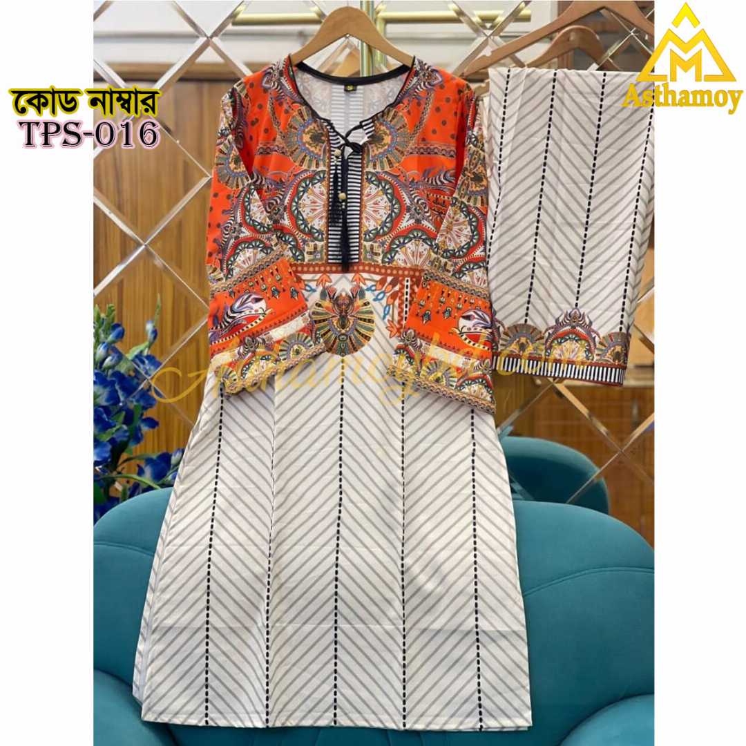 Digital,Printer,2,Piece,Set,Dress,For,Womens,Three,piece,3piece,unstitched,Party,Wear,Sarara,Sharara,Traditional,Fashion,Clothing,shalwar,kameez,arrivals,printed,kurti,শারারা,থ্রি-পিস,ড্রেস,Kamij