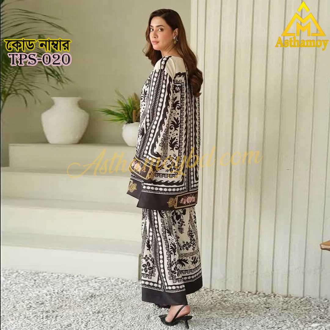 Digital,Printer,2,Piece,Set,Dress,For,Womens,Three,piece,3piece,unstitched,Party,Wear,Sarara,Sharara,Traditional,Fashion,Clothing,shalwar,kameez,arrivals,printed,kurti,শারারা,থ্রি-পিস,ড্রেস,Kamij