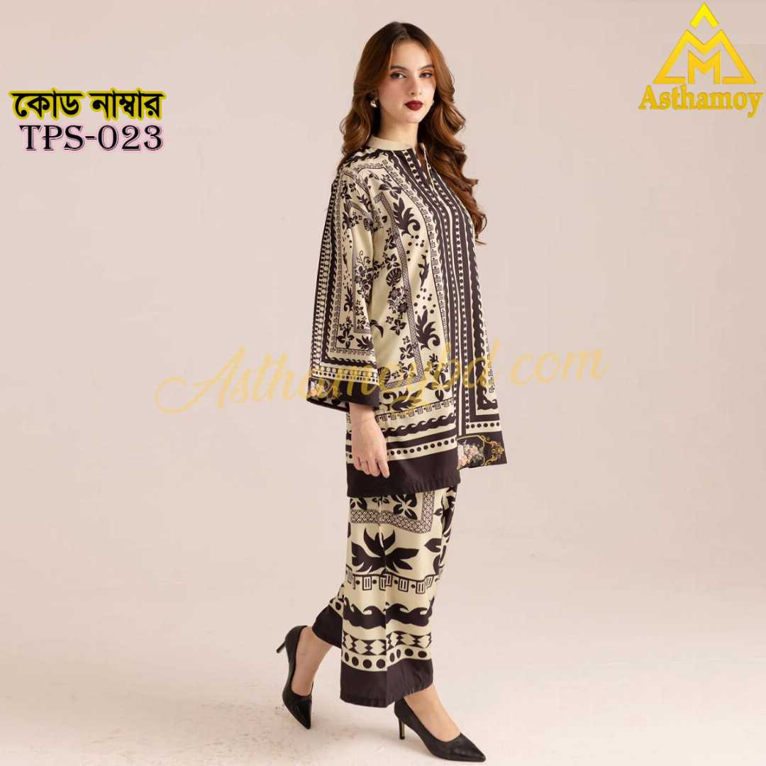 Digital,Printer,2,Piece,Set,Dress,For,Womens,Three,piece,3piece,unstitched,Party,Wear,Sarara,Sharara,Traditional,Fashion,Clothing,shalwar,kameez,arrivals,printed,kurti,শারারা,থ্রি-পিস,ড্রেস,Kamij