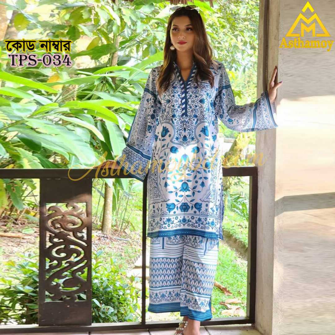 Digital,Printer,2,Piece,Set,Dress,For,Womens,Three,piece,3piece,unstitched,Party,Wear,Sarara,Sharara,Traditional,Fashion,Clothing,shalwar,kameez,arrivals,printed,kurti,শারারা,থ্রি-পিস,ড্রেস,Kamij