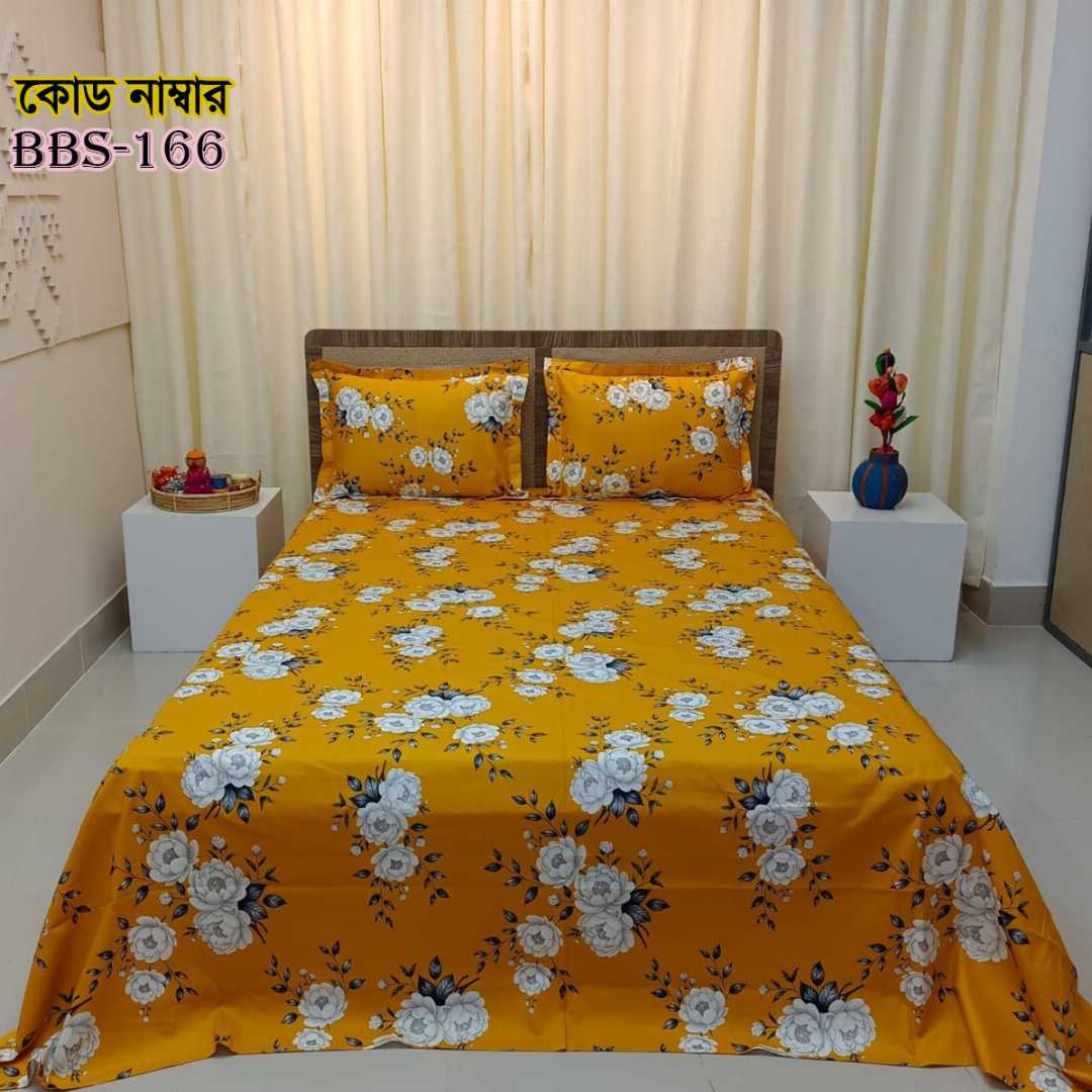 AC,HOME,TEX,King,Size,Bed,Sheet,with,Two,Pillow,Covers,Premium,Quality,100%,Twill,Cotton,Panel,Twill,Tuwel,Digital,Home,Text,Bed,Sheets,Premium,Quality,Double,size,bed,sheet,বেডশীট,বিছানার,চাদর